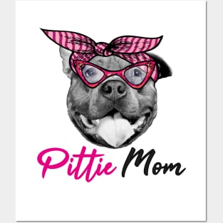 Pittie Mom Posters and Art